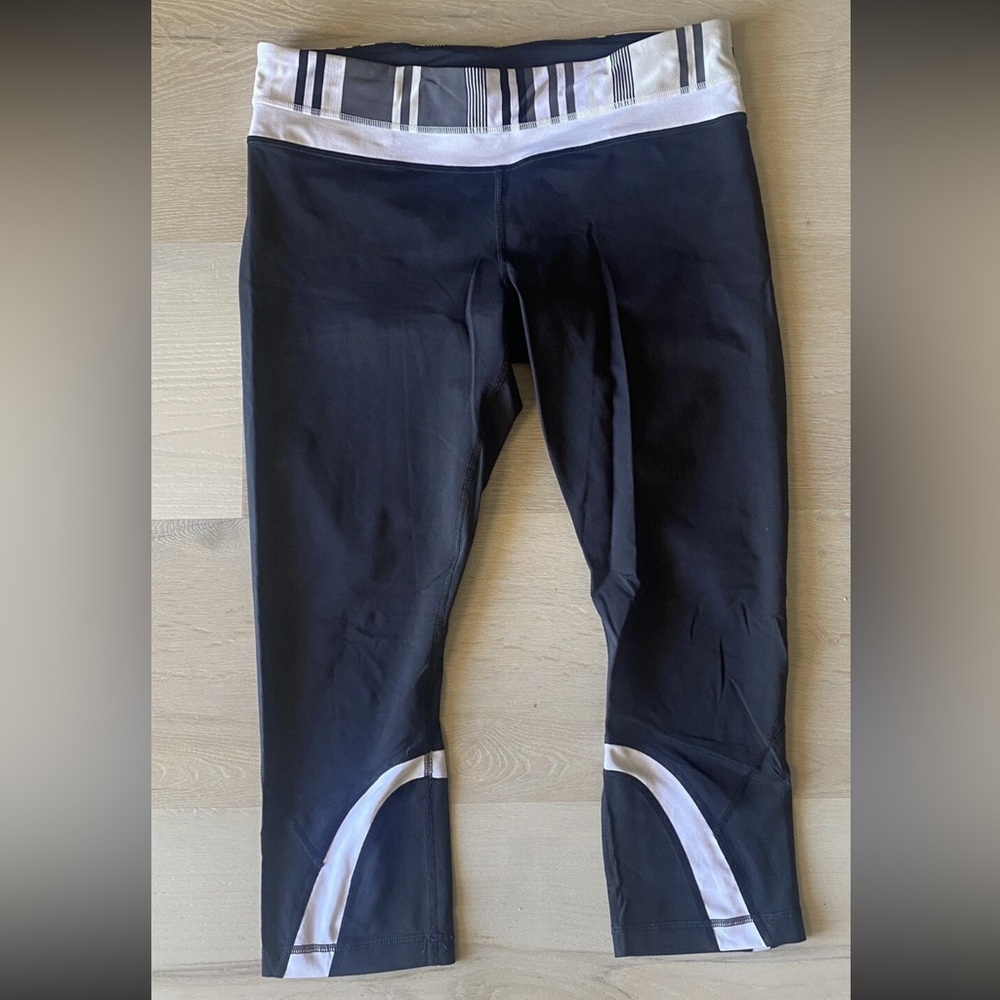 Lululemon Athletica Black Capri Leggings